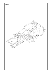 Husqvarna R 216 (967150601) - Husqvarna Swedish Riding Mower (2013) CHASSIS &amp; ENCLOSURES