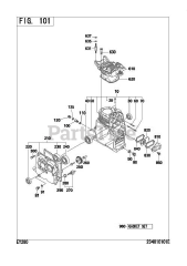 Subaru Robin EY280B71810 (EY28) - Subaru Robin Engine 101 Crankcase