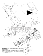 Yard-Man 12A-559K401 - Yard-Man Walk-Behind Mower (2002)