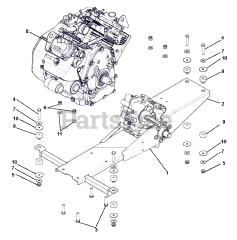 Ariens 996126 - Ariens Contractor 2WD Utility Vehicle, Subaru EH65 (SN: 000101 - 019999)