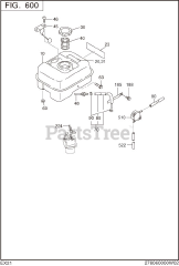 Subaru Robin EX210DS5260 (EX21) - Subaru Robin Engine 600 Fuel &amp; Lubricant