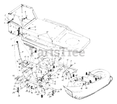 MTD 136H450F729 - MTD Lawn Tractor (1996) (Home Depot)