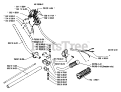 Husqvarna 22 RL - Husqvarna String Trimmer (1989-09) Tube Assembly