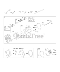 Briggs & Stratton 122432-0152-E8 - Briggs & Stratton Horizontal Engine Cylinder Head