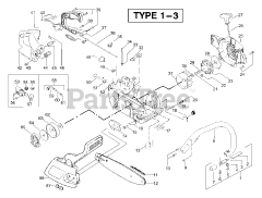 Poulan Pro PP 221 - Poulan Pro Chainsaw, Type 2