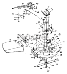 Lawn Chief 13AC560B022 - Lawn Chief Lawn Tractor (1998) (Cotter & Company)