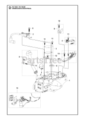 Husqvarna HS 166 AE (531451001) - Husqvarna Engine CRANKCASE &amp; ELECTRICAL