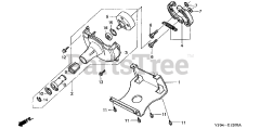 Honda UMK431 K1 UNBA (HZAD) - Honda Brush Cutter, Made in Japan (SN: HZAD-2000001 - HZAD-2049999) CLUTCH + FAN COVER