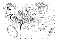 Toro 38080 (824) - Toro 24" Snow Thrower (SN: 007000001 - 007999999) (1987)