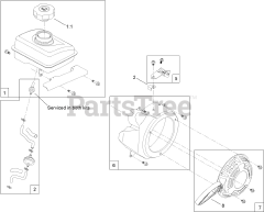 Toro 38272 (418 ZR) - Toro 18" Power Clear Snow Thrower (SN: 313000001 - 313999999) (2013) Engine Assembly No. 3