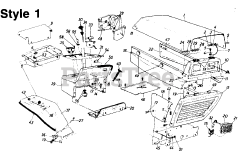MTD 130-641-000 - MTD Lawn Tractor, Style 1 (1990)