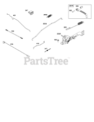 Briggs & Stratton 124P02-0007-F1 - Briggs & Stratton Vertical Engine Controls Group