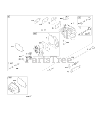 Briggs & Stratton 125602-0114-E2 - Briggs & Stratton Vertical Engine Cylinder Head