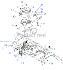 Columbia CR 30 (13A726JD897) - Columbia 30" Rear-Engine Riding Mower (2020)
