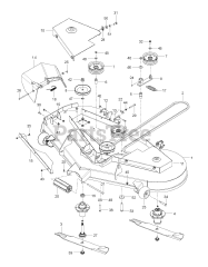 RedMax RZT 61 x (967671201-00) - RedMax 61" Zero-Turn Riding Mower (2017-09)
