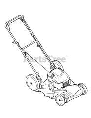 MTD 12A-529R004 - MTD Gold Walk-Behind Mower (2009)