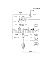 Kawasaki FX751V-ES00 - Kawasaki Engine STARTER(FX751-A15602∼)