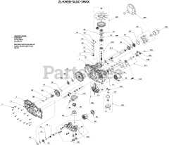 Gravely 05172500 - Gravely 3100 Series Hydro-Gear Transmission