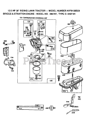 Electrolux/AYP AYP 9128 B29 - Electrolux/AYP Lawn Tractor (1992)