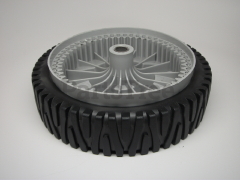 RedMax 581009202 Wheel, 8" X 1.75 5-Spoke Grey - image 2