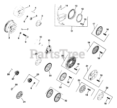Kohler K341-71334 - Kohler K-Series Engine, Made for Gravely, 16hp, 11.9kW Flywheel 13-10-415 (TP-983-B) Rev 9/27/2006