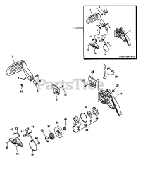 Echo CS-4400 - Echo Chainsaw (Type 1) (SN: 001001 - 101000)