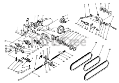 Toro 58170 - Toro 22" Tiller (SN: 003000001 - 003999999) (1983)