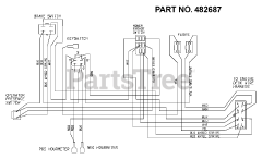 Scag SWZ-19KAI - Scag Walk-Behind Mower, 19hp Kawasaki (SN: B3200001 - B3299999) Handle Wiring Harness