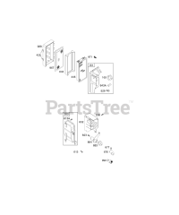 Briggs & Stratton 134402-1011-E1 - Briggs & Stratton Horizontal Engine