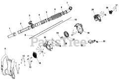 Snapper BP 44 (7800959-00) (41AR2BPG707) - Snapper 27cc Backpack Blower