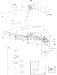 Toro 139-0605 (1P92F1) - Toro Engine Kit Fuel System Assembly
