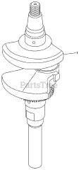 Gravely 08201322 - Gravely MX825v Yamaha Replacement Engine Crankshaft