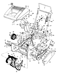 MTD 314-191-000 - MTD Snow Thrower (1994)