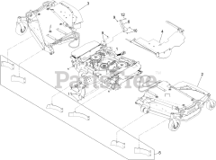 Toro 72144 (7500-D) - Toro 144" Z Master Zero-Turn Mower, Rear-Discharge Deck (SN: 418000000 - 418120492)