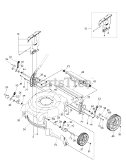 Snapper SP 58V (1697069-00) (967947301-00) - Snapper 58V 21" Walk-Behind Mower
