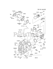 Kawasaki FD620D-AS14 - Kawasaki Engine CYLINDER/CRANKCASE