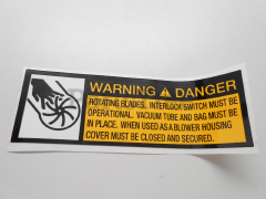Echo 89016008761 Label, Caution - image 1