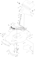 Brands 21465 - Toro 22" Recycler Walk-Behind Mower with SmartStow (SN: 409000000 - 411852566)
