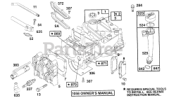Briggs & Stratton 123882-0479-01 - Briggs & Stratton Vertical Engine