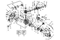 Weed Eater LT 7000 - Weed Eater String Trimmer POWER UNIT