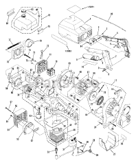 Snapper 311 (86017) - Snapper String Trimmer 311 General Engine Assembly