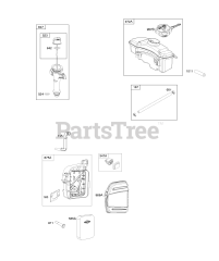 Briggs & Stratton 120P02-0001-F1 - Briggs & Stratton Vertical Engine