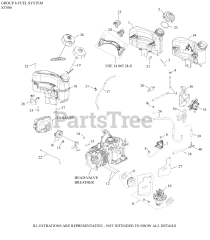 Kohler XT800-2013 - Kohler Courage XT8 Series Engine, Made for Husqvarna, 8.0 ft-lbs, 173cc 08 Fuel System