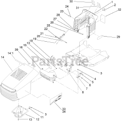 Toro 71199 (12-32 XL) - Toro Lawn Tractor (SN: 230000001 - 230999999) (2003)