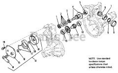 Simplicity 1692439 - Simplicity Landlord 44" Garden Tractor, 16hp Hydro Transmission Service Parts - Diagram 3