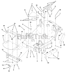 Gravely 991104 (Pro-Turn 160) - Gravely Pro-Turn 60" Zero-Turn Mower, CARB (SN: 020000 - 020999) Discharge Chute &amp; Belt Covers