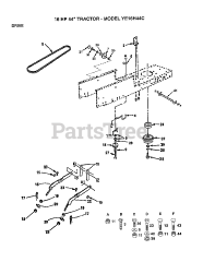 Electrolux/AYP YE 16H44 C - Electrolux/AYP Lawn Tractor