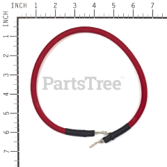 Briggs & Stratton 5416K Battery Cable Red - image 2