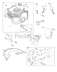 Briggs & Stratton 613777-0017-J1 - Briggs & Stratton Vertical Engine
