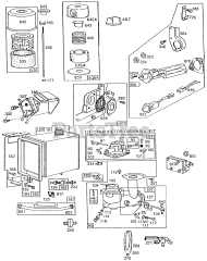 Briggs & Stratton 254427-0250-01 - Briggs & Stratton Horizontal Engine
